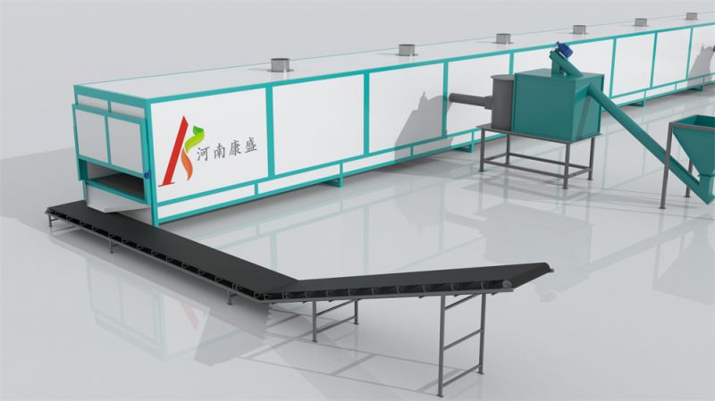 隧道式玉米棒烘干机，玉米穗烘干机，玉米穗烘干设备，多功能流水线烘干设备